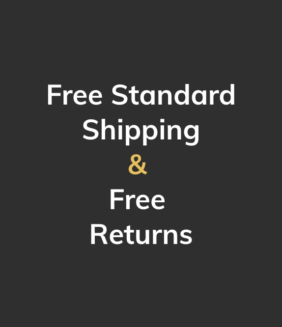 Free standard shipping & free returns.